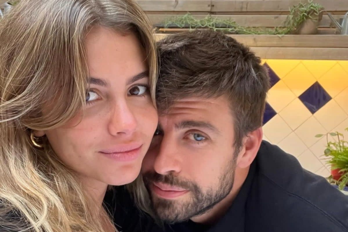 Gerard Piqué and girlfriend Clara Chia Marti recently became Instagram official after his break-up with Shakira   (Gerard Piqué / Instagram)