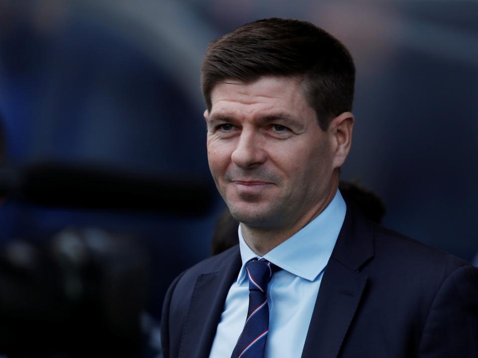 Steven Gerrard will hope to overhaul Celtic next season: REUTERS