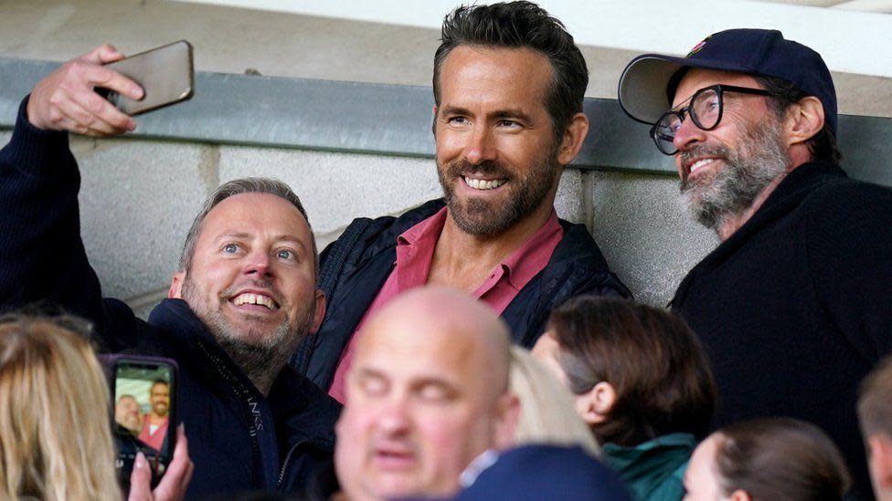 Ryan Reynolds and Hugh Jackman