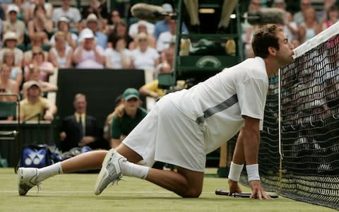 Gimelstob playing at Wimbledon - Gimelstob playing at Wimbledon - Credit: Getty Images