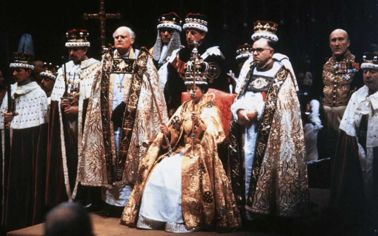 Queen Elizabeth coronation - Hulton Royals Collection
