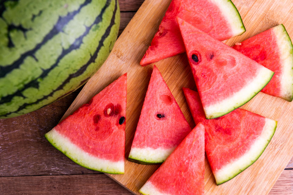 Wassermelonen sind ideal bei heißen Temperaturen. (Symbolbild: Getty Images)