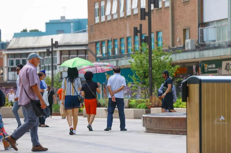 Thunder showers are set to hit this afternoon (May 12)