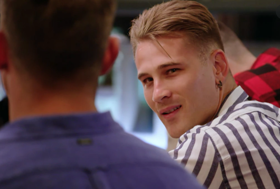 Mitch taking down Daniel on MAFS