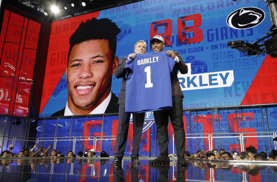 The 2018 NFL draft was a must-watch event. (AP Photo)