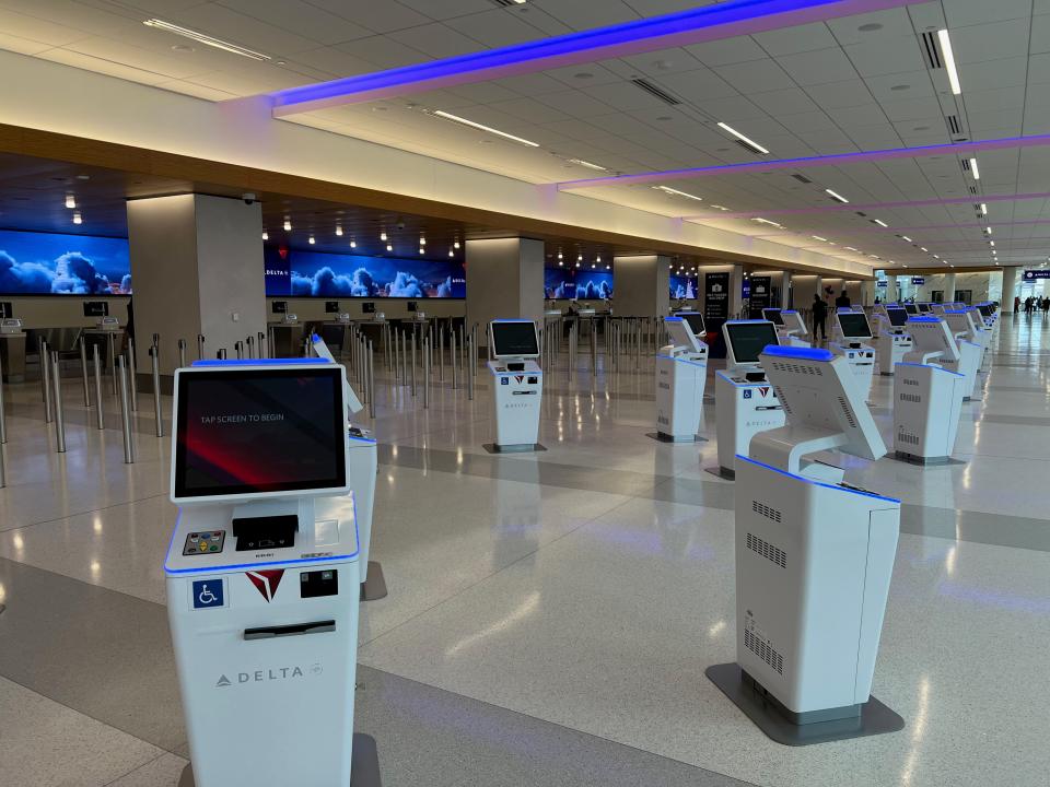 Delta Air Lines' new Terminal C at LaGuardia Airport.