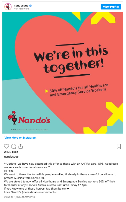 Image: Nandos