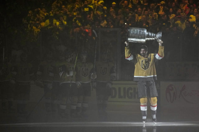 Golden Knights Raise Stanley Cup Banner, Beat Kraken 4-1 In Opener