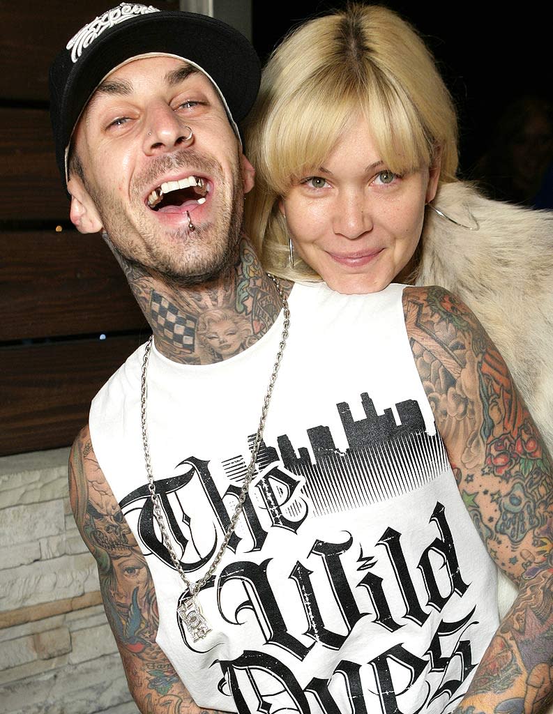 Travis Barker and Shanna Moakler