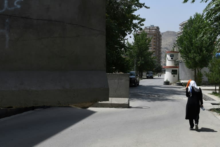 The government plans to remove the blast walls that have been put up by private citizens -- many without permission -- but those outside embassies and government buildings, high-value targets for the Taliban insurgency, will remain