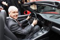 Dr. Ing. h.c. F. Porsche AG, Stuttgart, unveiled the 911 Carrera Cabriolet in Detroit. The 911 is making its debut