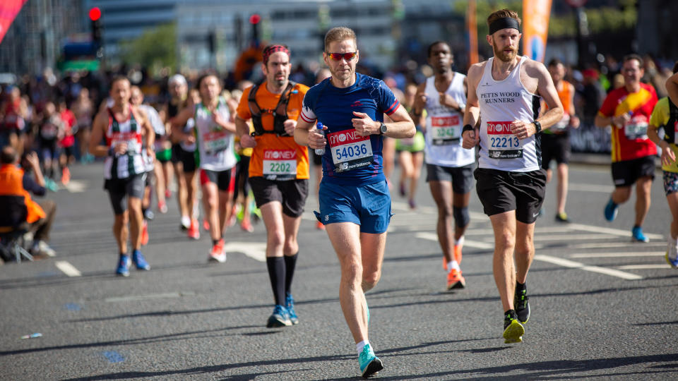 London Marathon runners