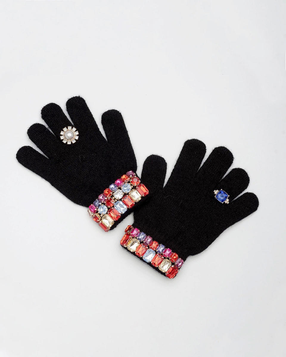 Super Smalls Ice Skating Jeweled Gloves