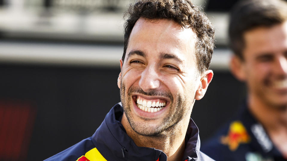 Daniel Ricciardo is pictured at the Canadian Grand Prix.