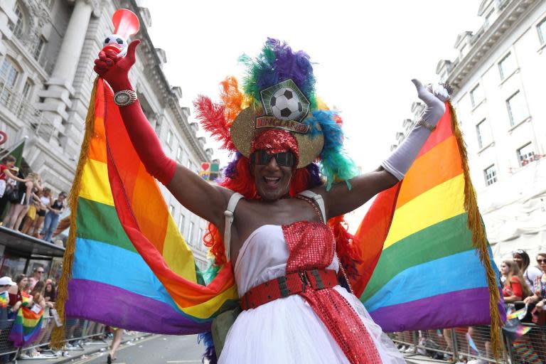 The biggest event in the queer calendar is just around the corner – it’s the Pride parade this Saturday. The theme of this year’s Pride is Jubilee, which marks 50 years since the Stonewall riots of 1969 and the half century of activism that has brought us to where we are now.Pride began as a march demanding equal rights and, while it has evolved into a glorious, festival-esque street party, the need for this conversation is still unquestionably obvious. During Pride Month alone, there have been many reported homophobic and transphobic attacks, while the discussion about LGBTQ+ education in schools rages on.Last year, Pride in London came under fire when a small group of women disrupted the march carrying signs stating that “trans activism erases lesbians”. Co-chair of Pride Alison Camps wanted to ensure that this year would be a welcoming environment for trans people, especially given that trans women have historically been at the forefront of the fight for equality.She said: “At Pride in London last year, and with the constant and senseless attacks on the trans community since then, we’re seeing that Pride matters more than ever. For our part, we’re working hard to learn from what happened to ensure there is no repeat of the transphobic hate that was spewed at our event last year, so that Pride is a welcoming and safe space for every single person in the community who shares our values of inclusivity and respect.”[[gallery-0]] With that in mind, it’s time to get celebrating. So grab your rainbow flags and remember the golden rule – be excellent to each other.Here’s everything you need to know about the parade: What time is the Pride parade?Noon until approximately 5pm. Where is the parade? The parade route starts at Portland Place and moves down Oxford Circus, passing along Regent Street, through Piccadilly Circus to Pall Mall and passing Trafalgar Square before finishing up on Whitehall. Who is performing at Pride?Star of TV show Pose and ruling champion of the red carpet Billy Porter will headline the stage in Trafalgar Square. The Grammy and Tony award winner wraps up the festivities in the evening.He is joined in leading the festivities by Eurovision and X Factor singer Saara Aalto and RuPaul’s Drag Race rebel queen Willam. There will also be performances from the casts of Everybody’s Talking About Jamie and new Britney and Backstreet Boys-based show & Juliet.Performances will be intertwined with speeches by influential LGBTQ+ figures including Stonewall charity founder Lisa Power.Elsewhere, the women’s stage, cabaret stage, community village and, a new addition, the world area, will showcase new and emerging voices. Can I get involved?The parade is now completely booked up for groups and individuals, but if you’re still super keen to be part of the festivities, you can sign up here to volunteer on the day. Tag on the end and follow the parade, dancing in its wake or watch its procession from behind the barriers. Do bear in mind that Trafalgar Square and Piccadilly Circus will be incredibly busy and might be best to avoid while the parade is in full swing.Attending the parade is free, but the best view of all the floats is on the grandstand with tickets costing £50. What to wearAnything goes! WeatherThere will be sunny intervals in the morning, changing to cloudy in the afternoon, with highs of 23 degrees at around 3-4pm. Accessibility at PrideA limited number of accessible parking spaces are available at the Q-Park in Chinatown. Email access@prideinlondon.org about booking these spots. A shuttle bus will then take you to the Parade Access Safe Space or Trafalgar Square. The Safe Space is located in a quieter part of the parade, with an assembly point at the corner of Riding House Street and Great Portland Street. Assistants, carers, family and friends are welcome and there’s no need to book but spaces will be allocated on a first come, first serve basis.You can download the full access map here. How to get to Pride in LondonCheck in with @PrideinLondon and @TfL for real-time updates. There will be no service on the whole Hammersmith and City Line or on the District line between Edgware Road and Highstreet Kensington. Replacement buses will be operating.Routes diverted will be:2, 3, 6, 7, 8, 9, 10, 11, 12, 13, 14, 15, 19, 22, 23, 24, 25, 29, 30, 38, 53, 55, 73, 74, 82, 87, 88, 91, 94, 98, 113, 137, 139, 159, 176, 189, 274, 390, 453 and C2. Any road on the parade route will be closed into the evening, so driving and cycling aren’t advisable around the area.Download the Pride in London app to get up-to-date information about the parade.