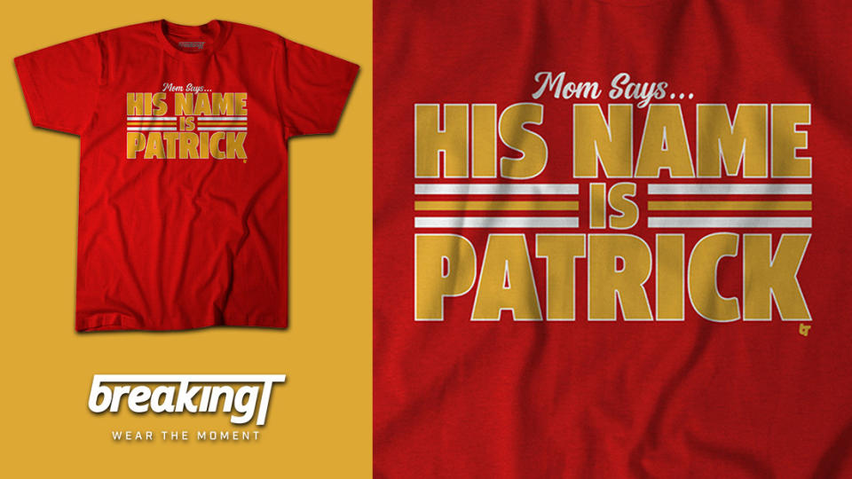 Shop His Name is Patrick Shirt on BreakingT.