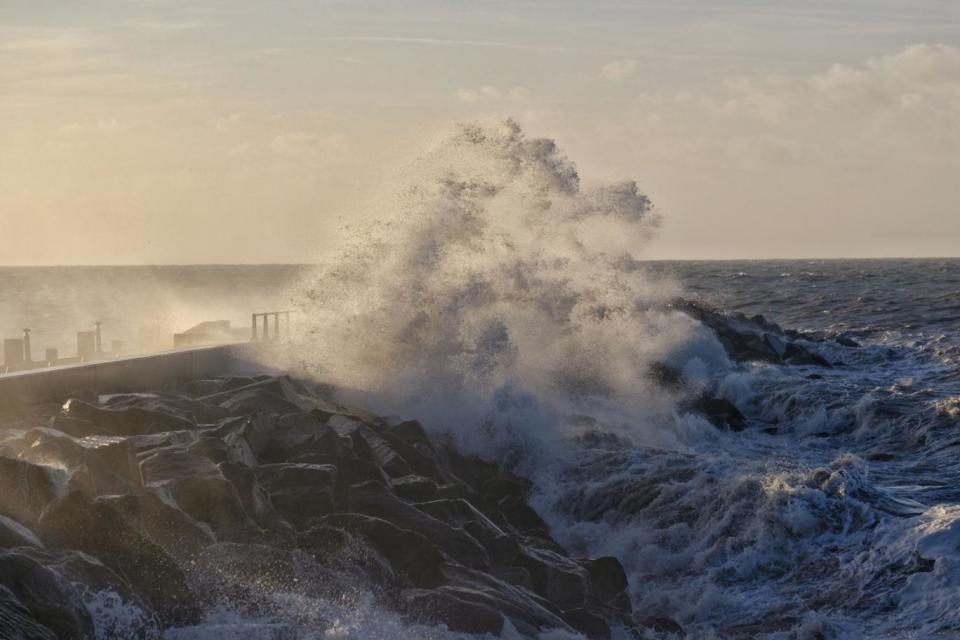 Brian is expected to bring tidal surges (Rex)