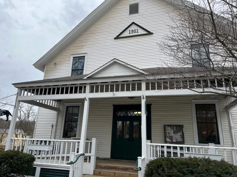 The Hinesburg Town Hall where the municipal offices reside, as seen on March 5, 2024. Voters were allowed back in for the first time in several years during Town Meeting Day 2024, following renovations to the ceiling.