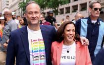 <p>Ihre Stiefmutter ist niemand Geringeres als US-Vizepräsidentin Kamala Harris, die seit 2014 mit ihrem Vater Douglas Emhoff verheiratet ist. (Bild: Anna Moneymaker/Getty Images)</p> 