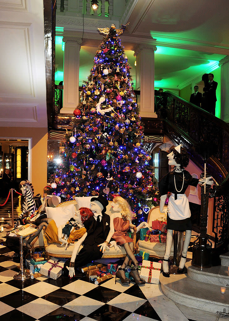 Claridge's Christmas Tree 2011, designed by Alber Elbaz For Lanvin 