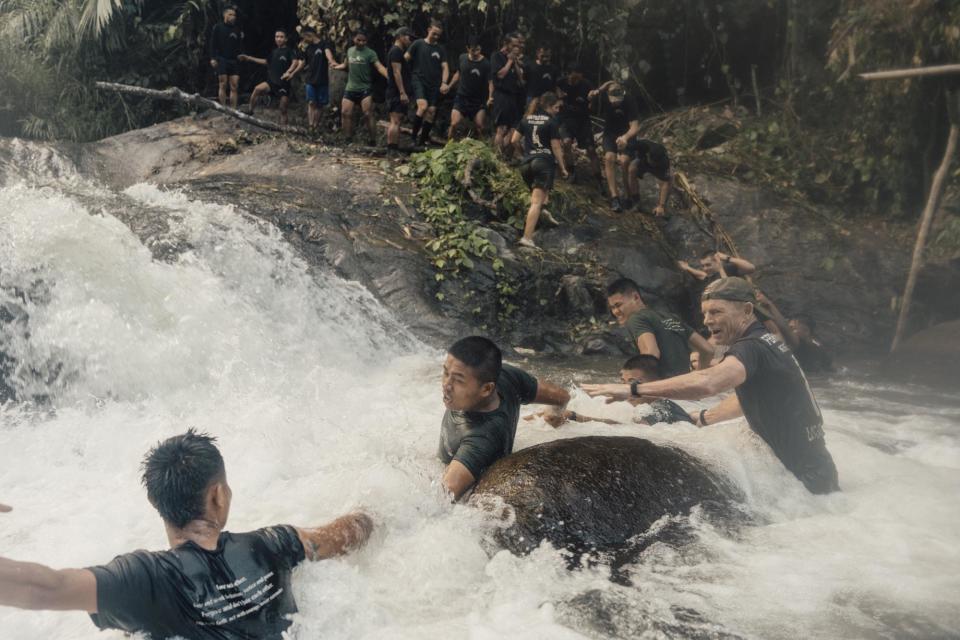 Eubank puts recruits through rigorous physical tests. He asks them to consult God before missions, telling them, “Be sure it’s part of his plan for you.”