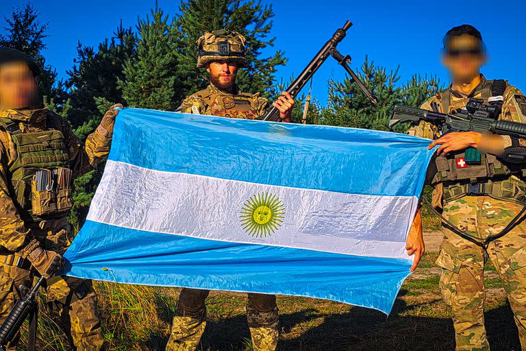 Franco, el militar argentino que lucha en Ucrania