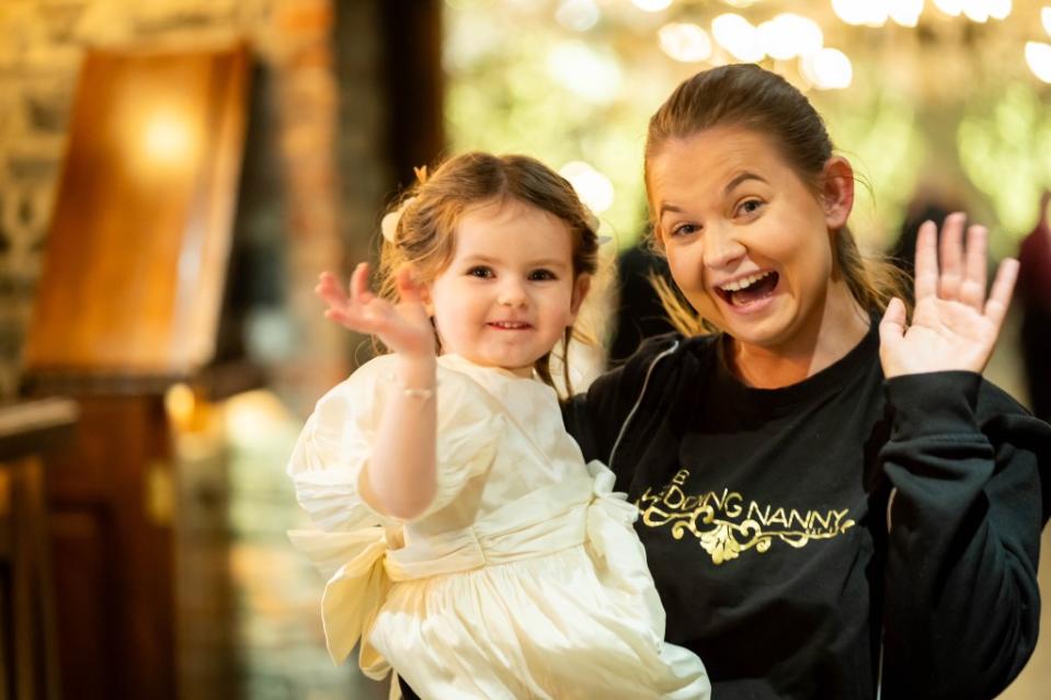 Aisling Ross tells The Post best part about being a wedding nanny is, “meeting so many children every week — we get to learn all about what they love to do and create magical memories for them while they attend the wedding.” M&M PHOTOGRAPHY