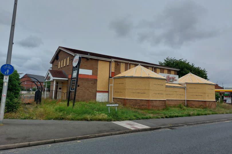 The former Saffron restaurant in Ellesmere Port -Credit:Cheshire Live