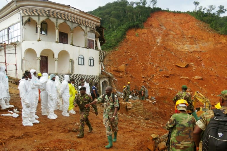 The government of Sierra Leone, one of the poorest countries in the world, has promised relief to more than 3,000 people left homeless