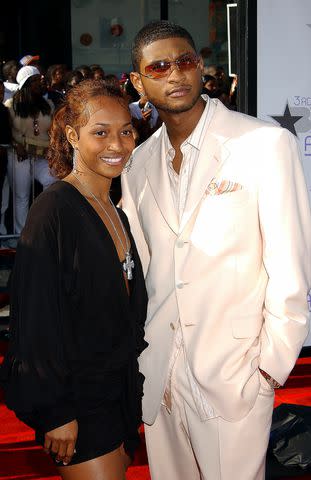 <p>Gregg DeGuire/WireImage</p> Chilli and Usher