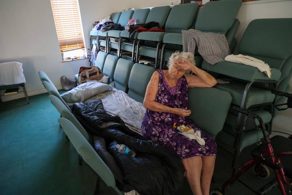 Southwest Baptist Church in Fort Myers, damaged by Hurricane Ian, held on  outdoor service on Sunday to offer solace to a community shaken by loss.