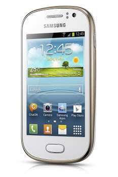 <b>Samsung Galaxy Fame</b>: Otra imagen del nuevo modelo que dispone de una pantalla de 3,5 pulgadas HVGA TFT, mayor que la del Young.