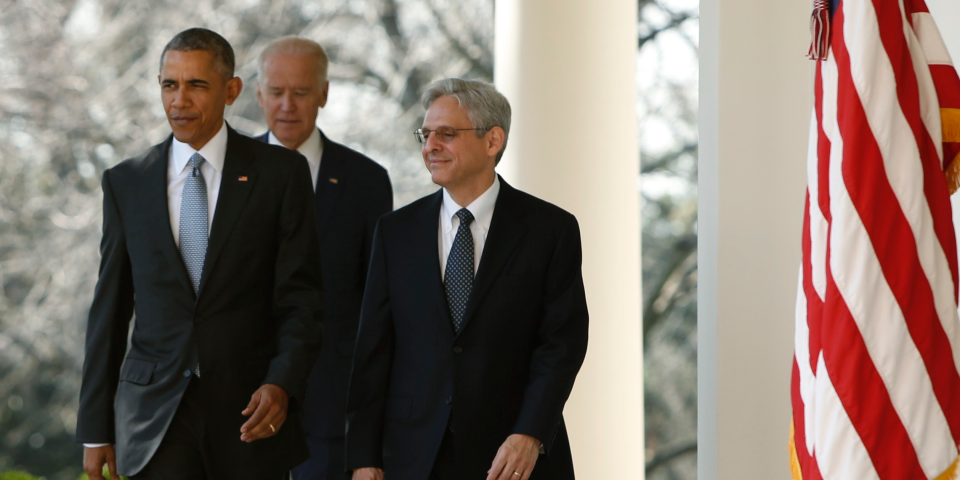 barack obama merrick garland supreme court