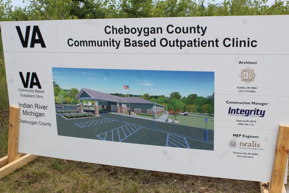 The new CBOC will double the space of the current facility in Mackinaw City, and offer expanded services, including physical therapy.