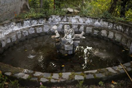 A fountain is seen in the village of Ravno Bucje, near the south-eastern town of Knjazevac, Serbia, August 15, 2016. REUTERS/Marko Djurica