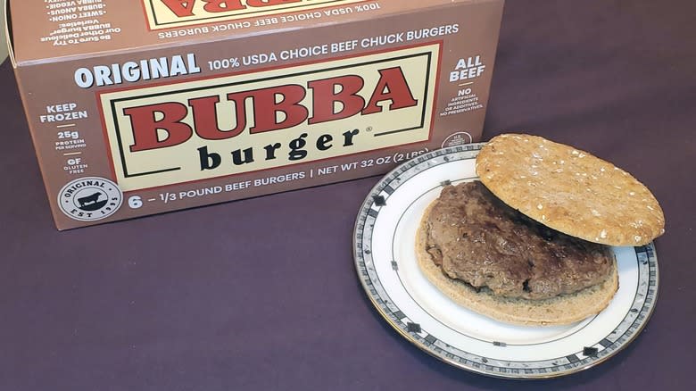 Original Bubba Burger cooked