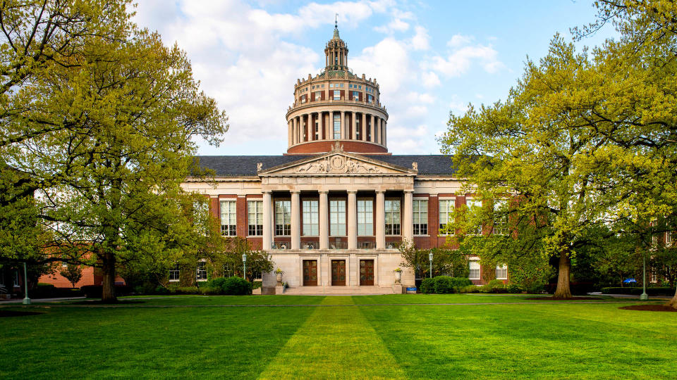 University of Rochester library in New York