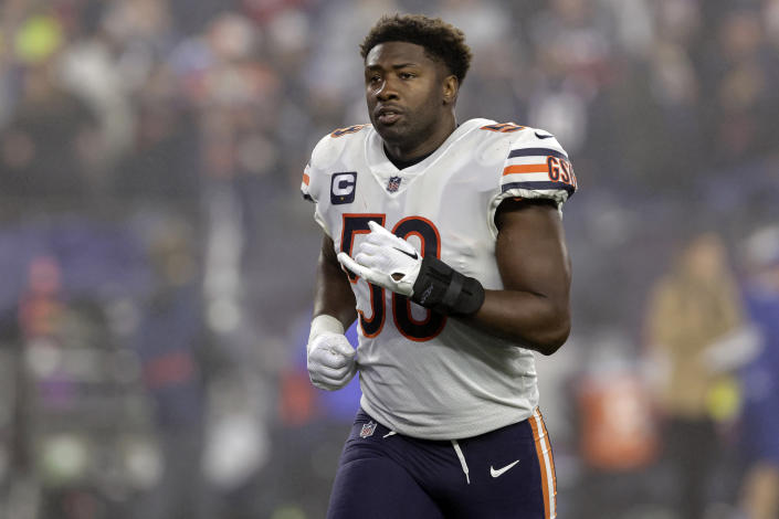 Now with 1st-place Ravens, Roquan Smith ready to contribute