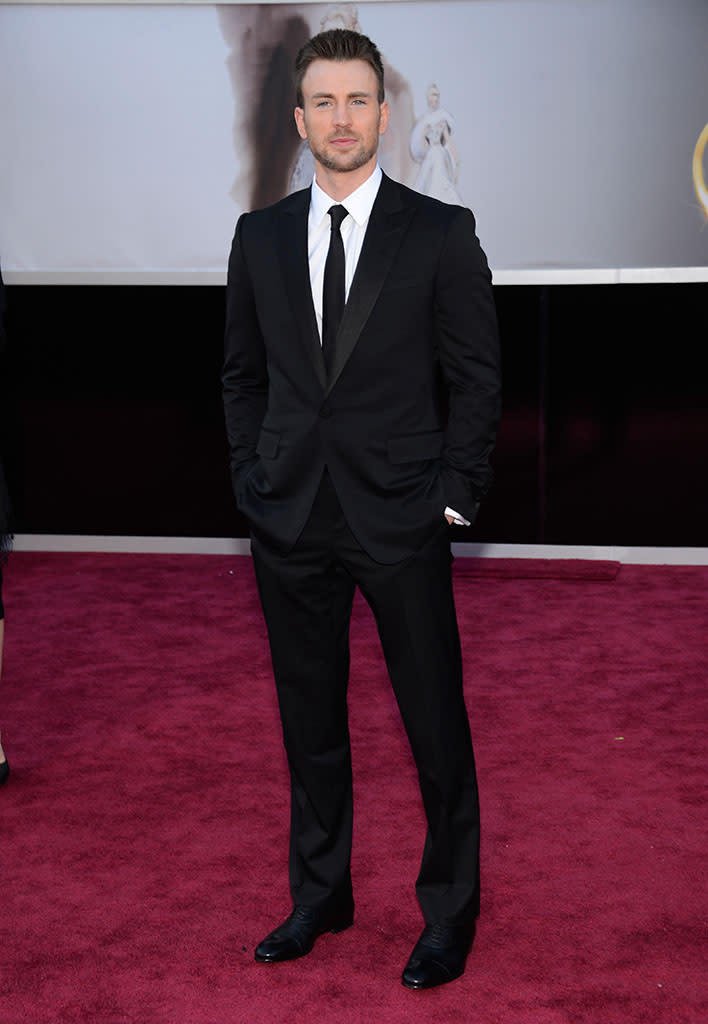 85th Annual Academy Awards - People Magazine Arrivals: Chris Evans