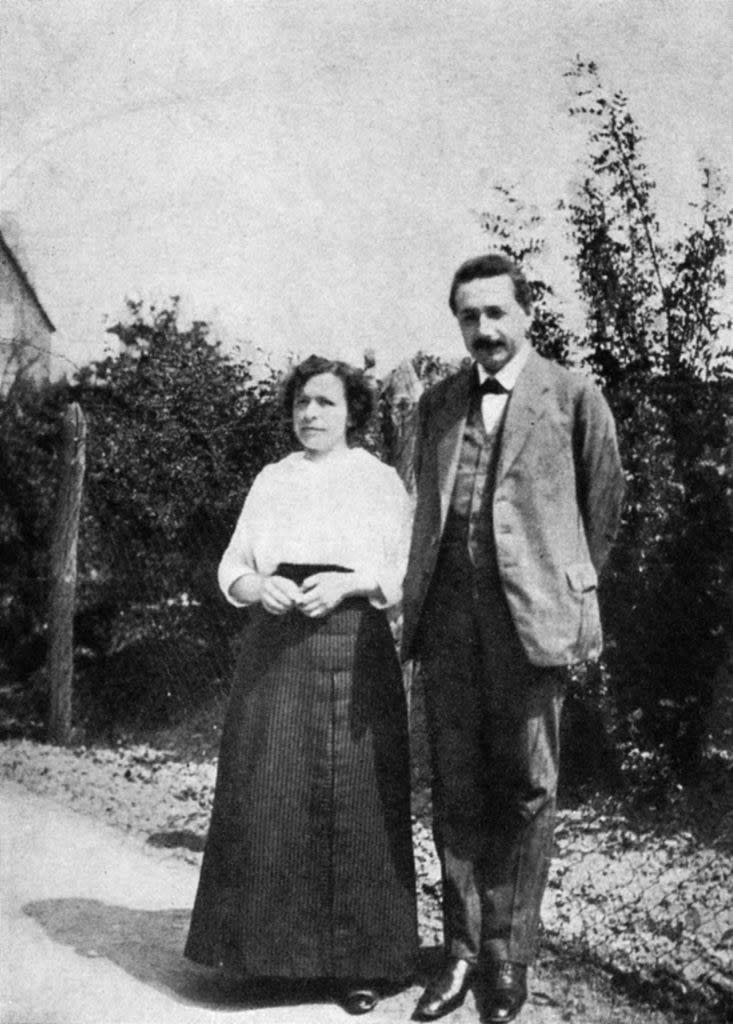 Mileva Maric and Albert Einstein