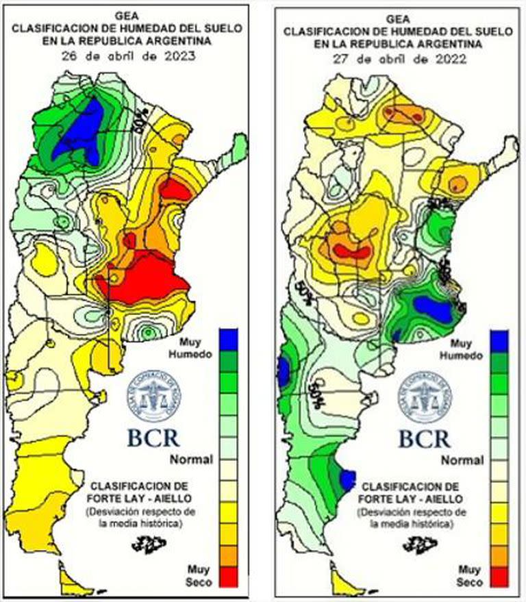 Abril se va sin cumplir con el 70%
de las lluvias en la región
pampeana