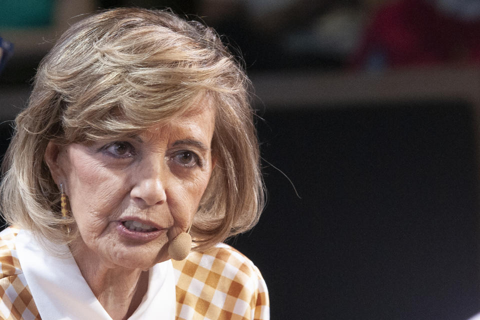 Maria Teresa Campos attends the presentation of the book Tele: The 99 ingredients of television that leaves the mark of Borja Terán in Madrid. Spain. June 19, 2019 (Photo by Oscar Gonzalez/NurPhoto via Getty Images)