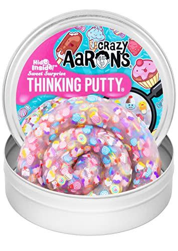 <p><strong>Crazy Aaron's</strong></p><p>amazon.com</p><p><strong>$14.95</strong></p><p><a href="https://www.amazon.com/dp/B09TG26Q29?tag=syn-yahoo-20&ascsubtag=%5Bartid%7C10050.g.40788838%5Bsrc%7Cyahoo-us" rel="nofollow noopener" target="_blank" data-ylk="slk:Shop Now;elm:context_link;itc:0;sec:content-canvas" class="link ">Shop Now</a></p><p>Pop this thinking putty in a stocking for a gift that will delight sensory seekers of any age. It will be difficult to resist giving it a squish!</p>