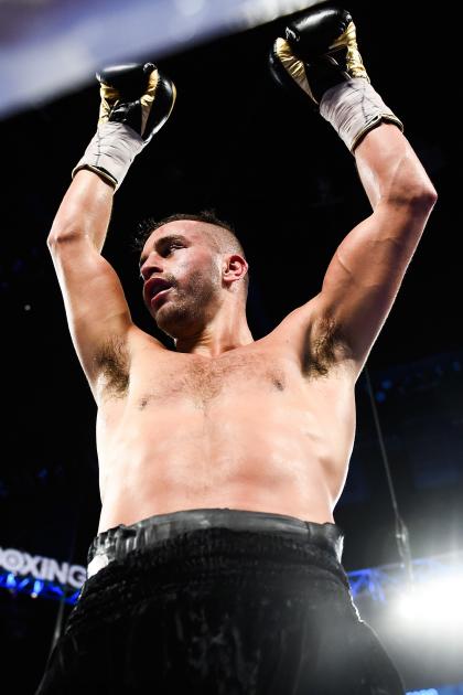 IBF middleweight champion David Lemieux (Photo by Alex Goodlett/Getty Images)