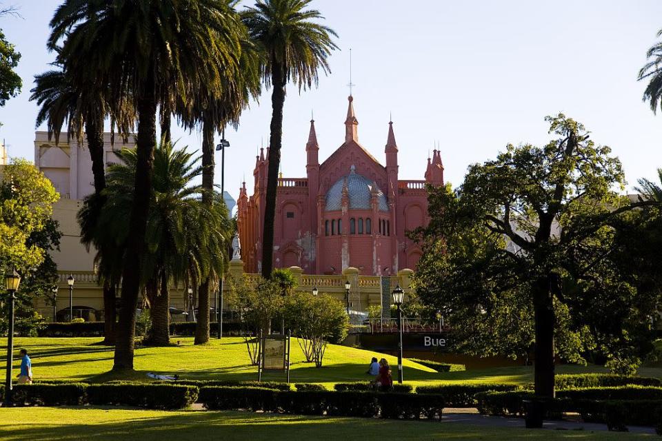 Recoletta Park in Buenos Aires.