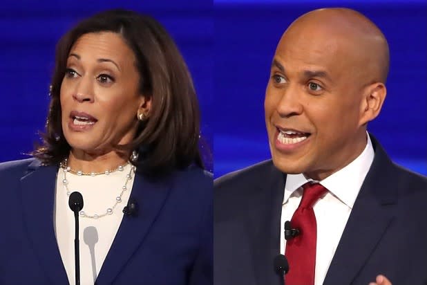 Kamala Harris Cory Booker