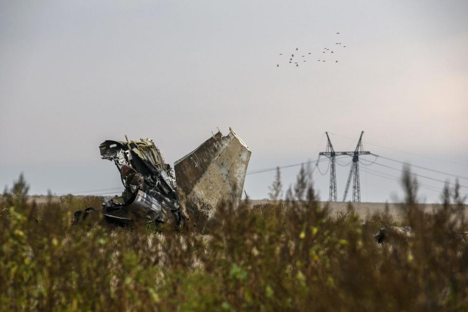 Russian fighter jet Kharkiv Ukraine