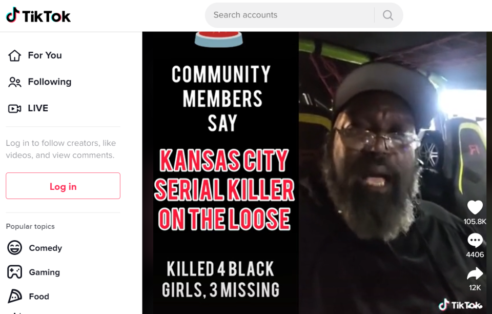 Bishop Tony Caldwell raised the alarm about women being taken from Prospect Avenue in Kansas City, Missouri, on Sept. 25, 2022. His claims were dismissed until a woman escaped her captor on Oct. 7, 2022, and reported she had been taken from Prospect Avenue in mid-September.