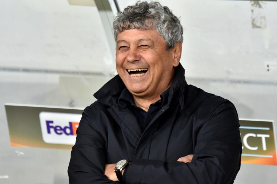 Mircea Lucescu, seen here in happier times when managing Shakhtar.