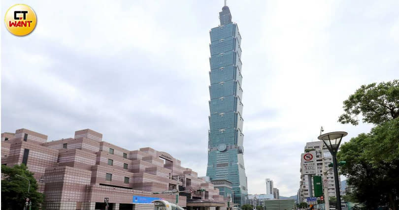 在台北101的外商企業承租戶因大樓共同使用一個電號，申購綠電程序上遇到執行的複雜性。（圖／CTWANT資料照）